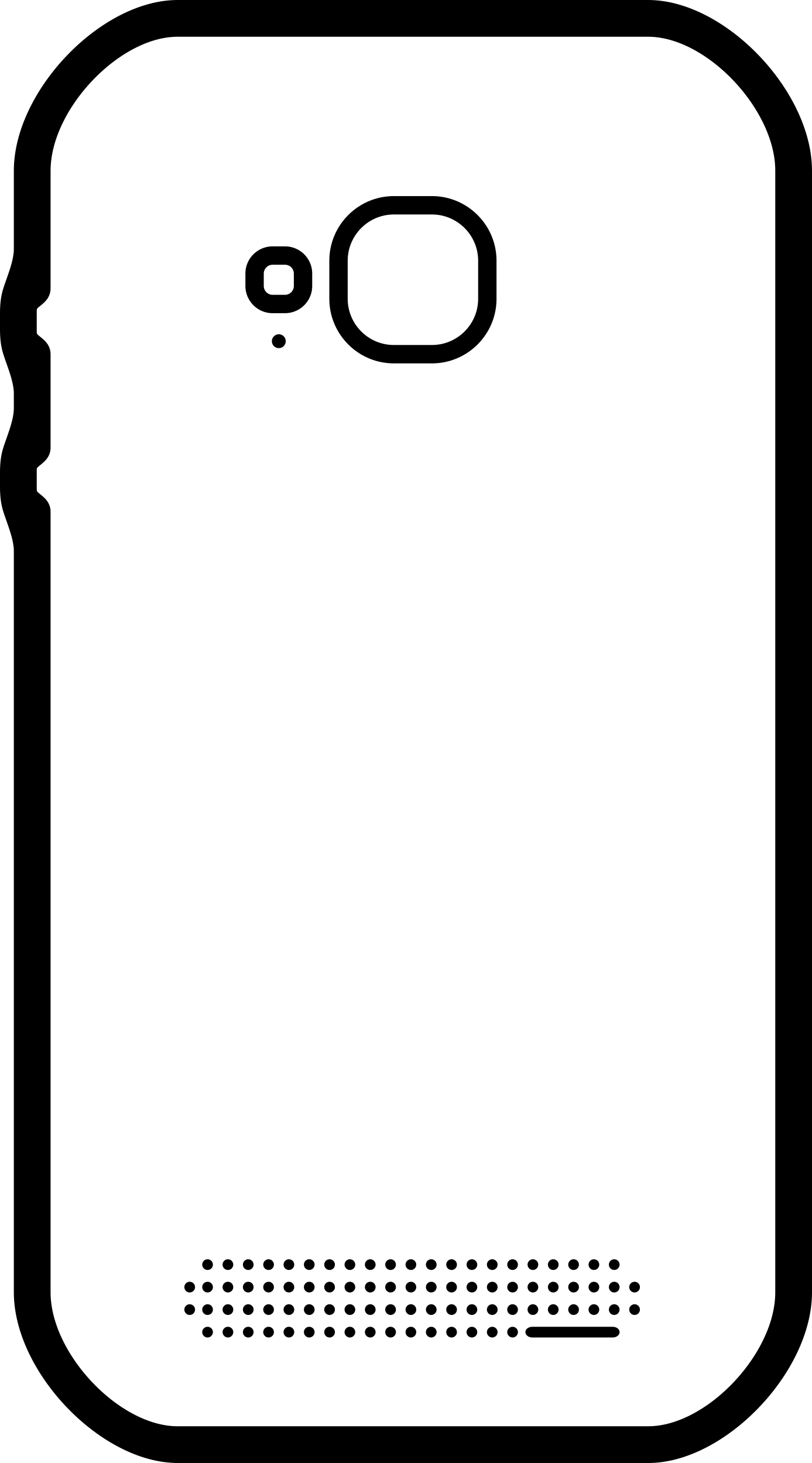 Phone Back With Photo Camera Laser Cut Svg File Free Vectors